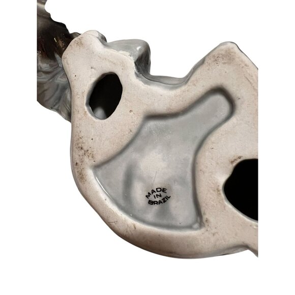 Set Of 3 Vintage Ceramic Elephant Figurines Made in Brazil - Picture 7 of 7